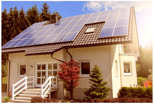 Energía solar en hogares